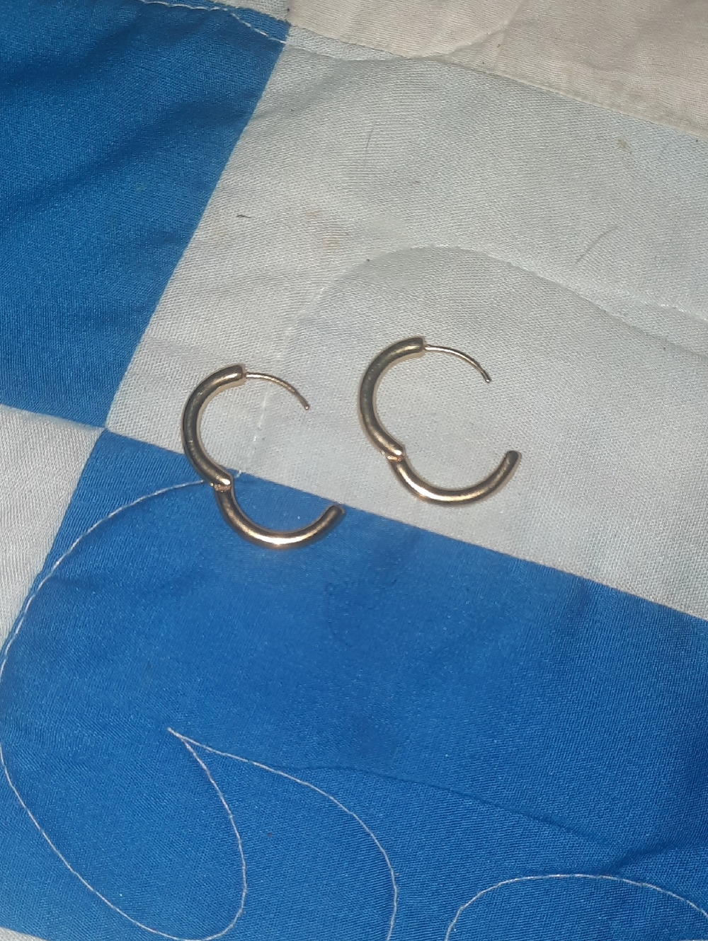 Classic Gold Small Hoop Earrings